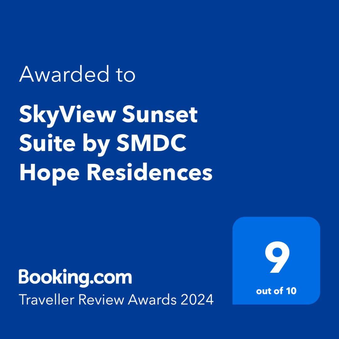 Happy Stays A - Sunset View At Smdc Hope Residences Trece Martires Exterior photo